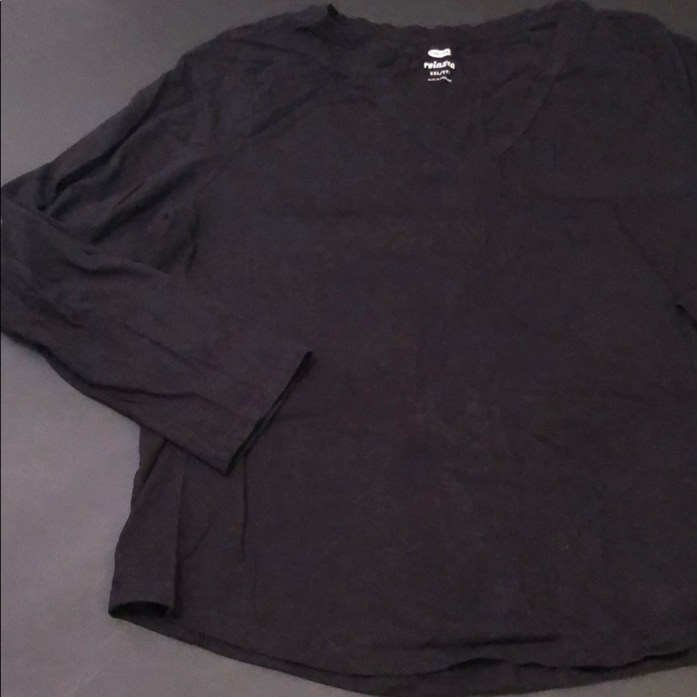 Old Navy Relaxed V neck long Sleeve Tee